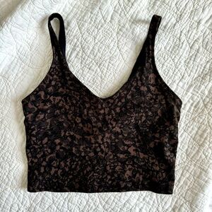 Lululemon align tank size 6 in wild thing